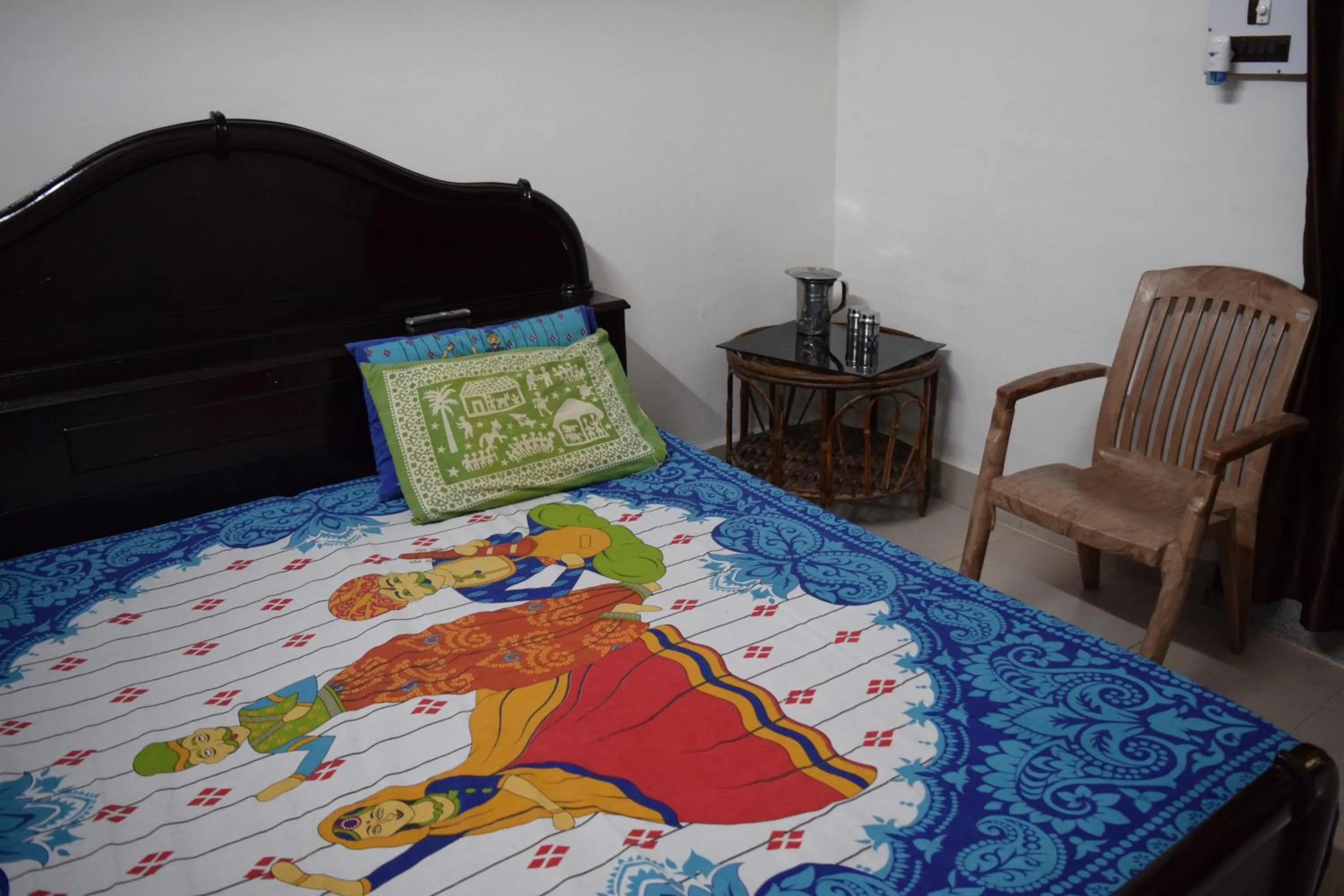 Bed in hive homestay