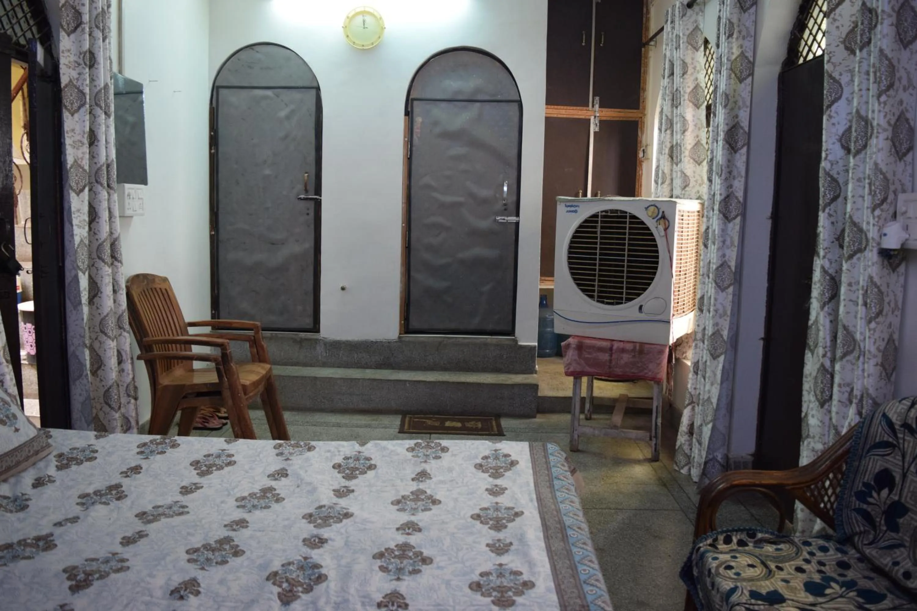 Bed in hive homestay