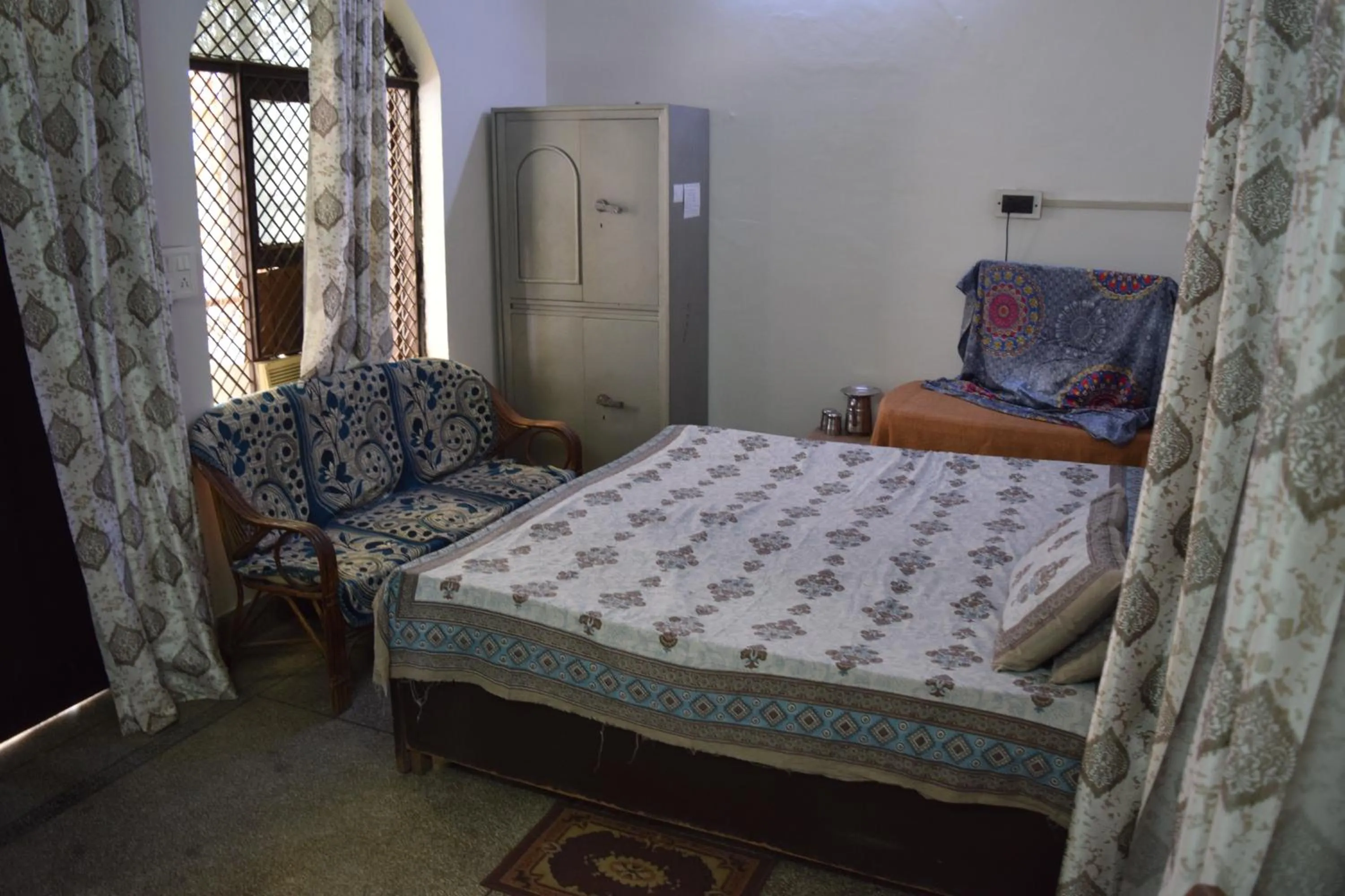 Bed in hive homestay