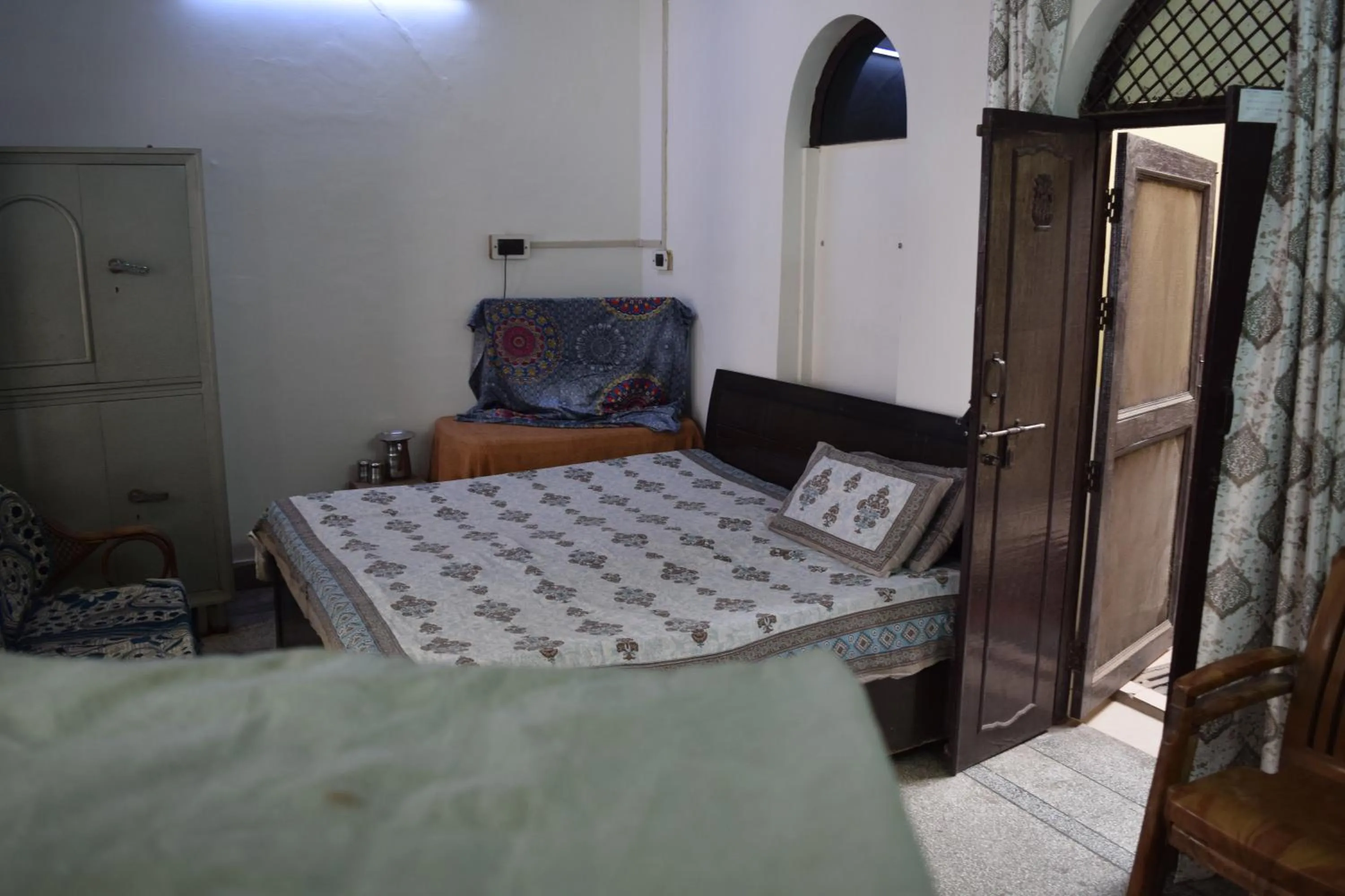 Bed in hive homestay