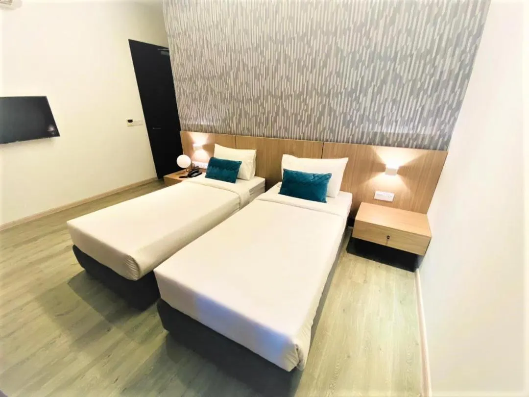 Bedroom, Bed in Corner Club Penang