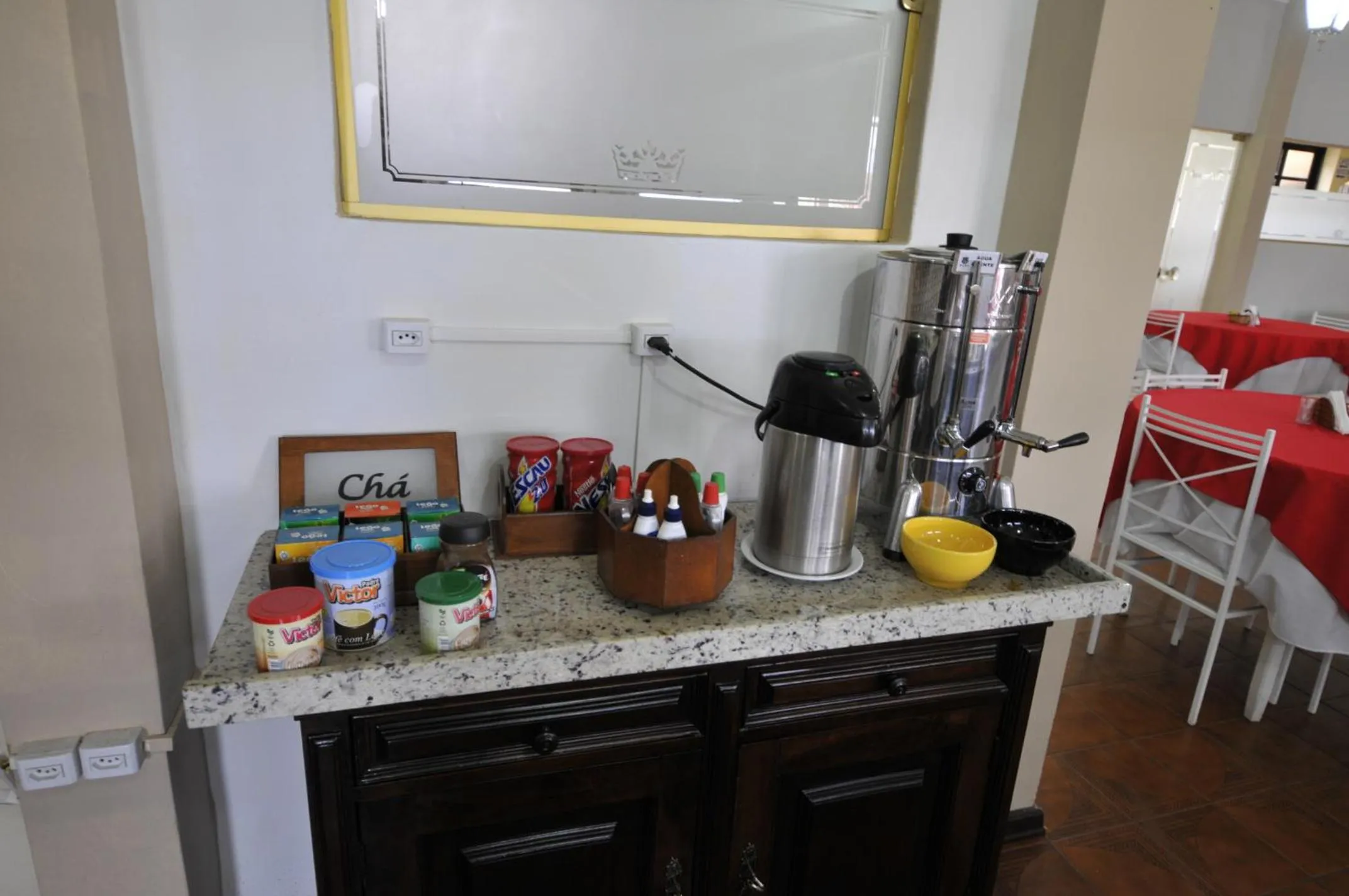 Coffee/tea facilities in Hotel Real São Lourenço