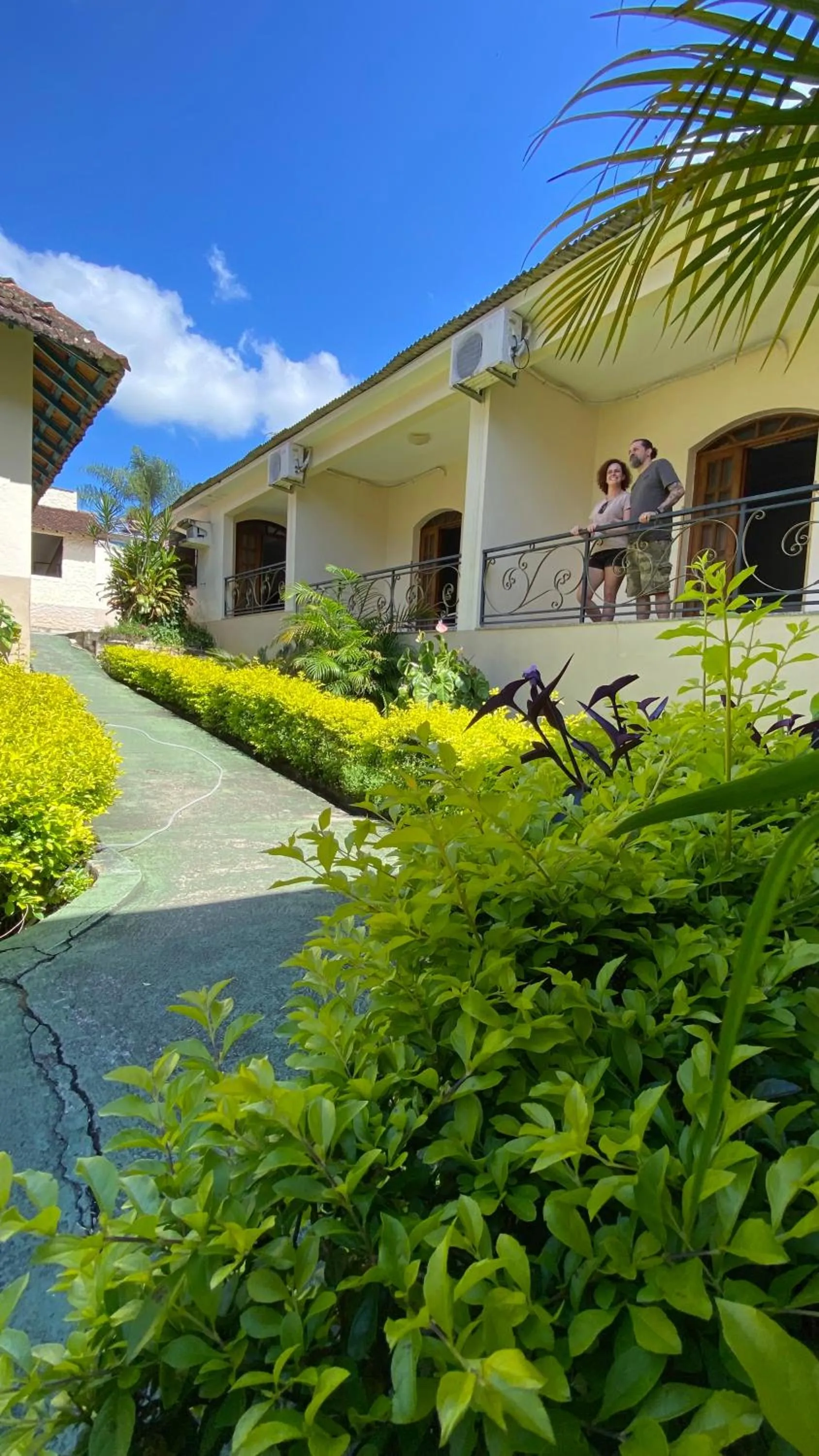 Garden view in Hotel Real São Lourenço