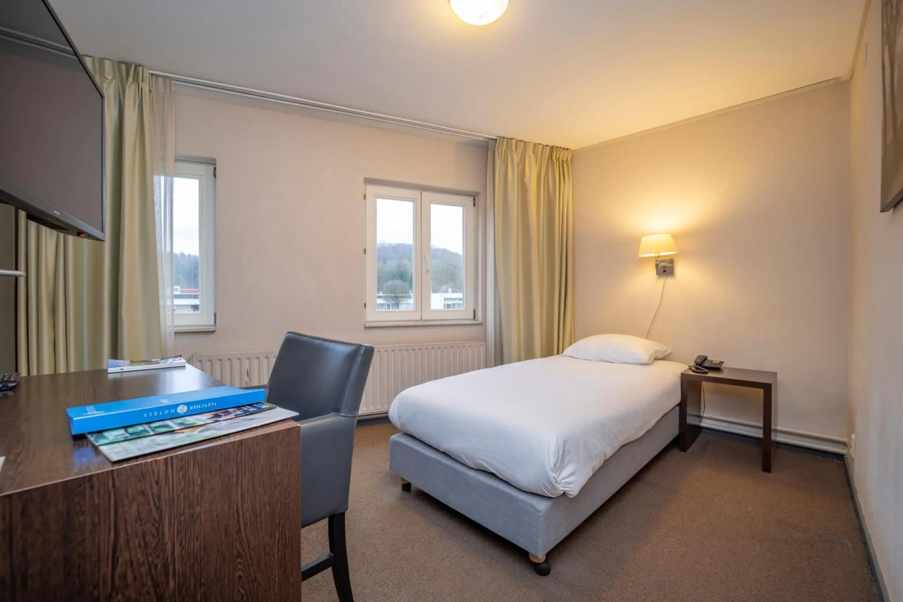 Single Room in Fletcher Hotel Restaurant De Geulvallei Single Room in Fletcher Hotel Restaurant De Geulvallei