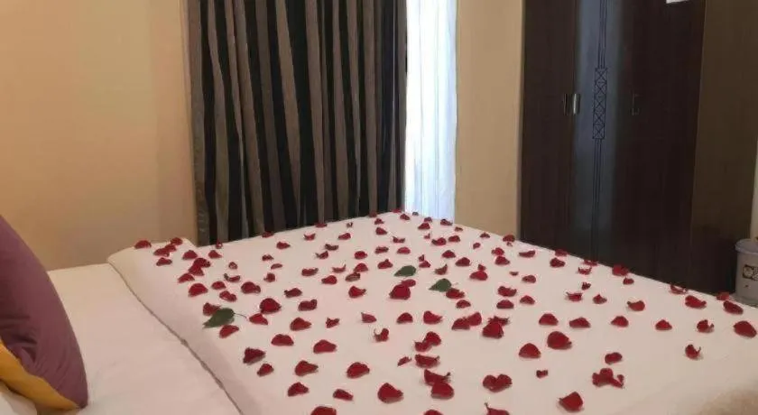 Bed in Lotus Furnished Hotel Apartments LLC. Ajman