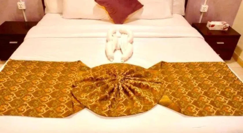 Bed in Lotus Furnished Hotel Apartments LLC. Ajman