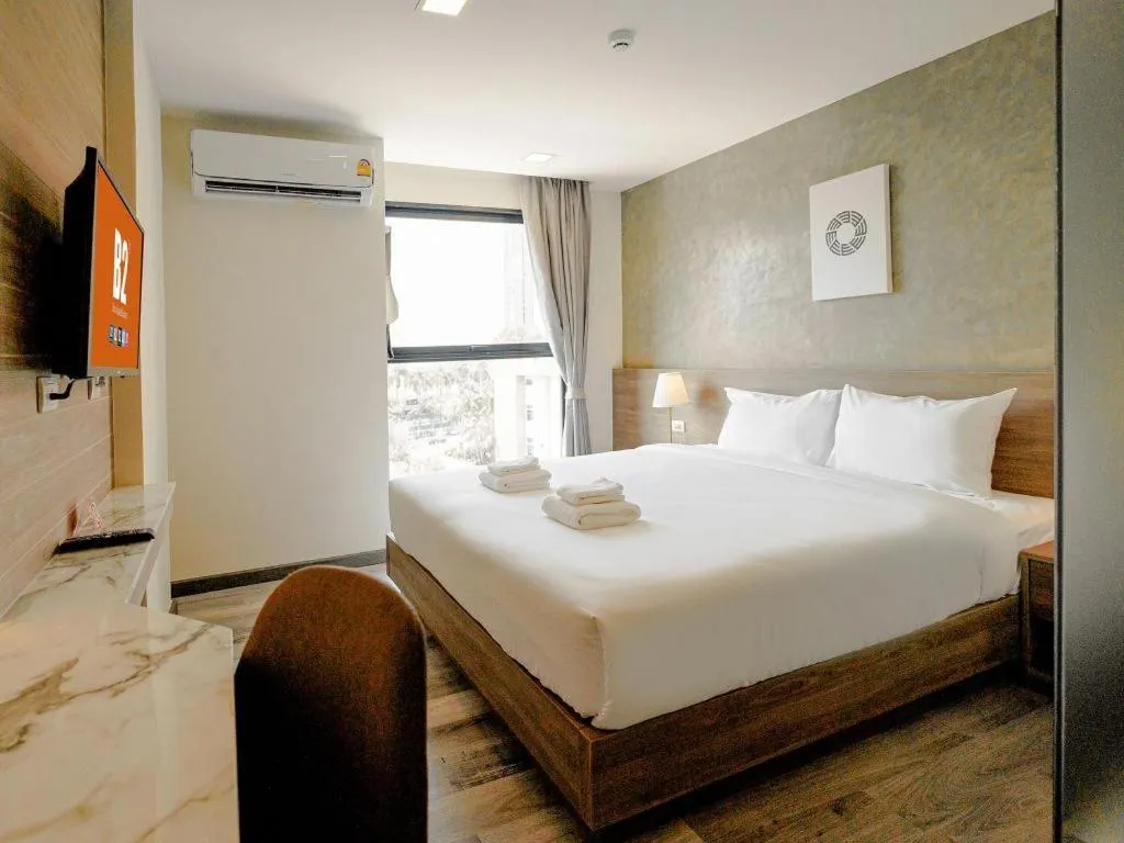 Bed in B2 Khon Kaen Premier Hotel