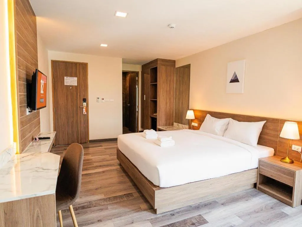 Bed in B2 Khon Kaen Premier Hotel