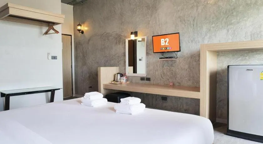 Bed in B2 Chiang Rai Phahonyothin Boutique & Budget Hotel