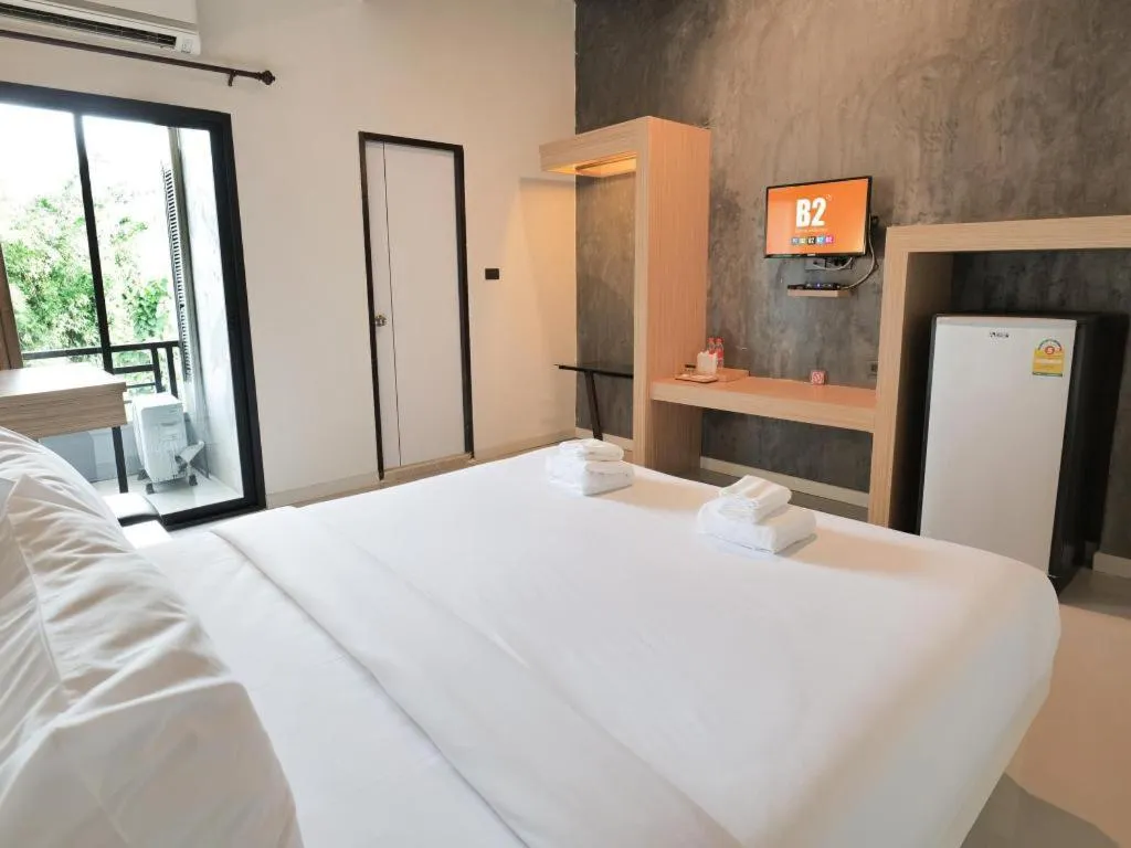 Bed in B2 Chiang Rai Phahonyothin Boutique & Budget Hotel