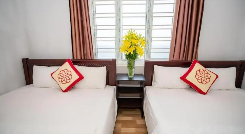 Bed in Khách sạn Moonlight Hotel - Mặt biển Hải Tiến