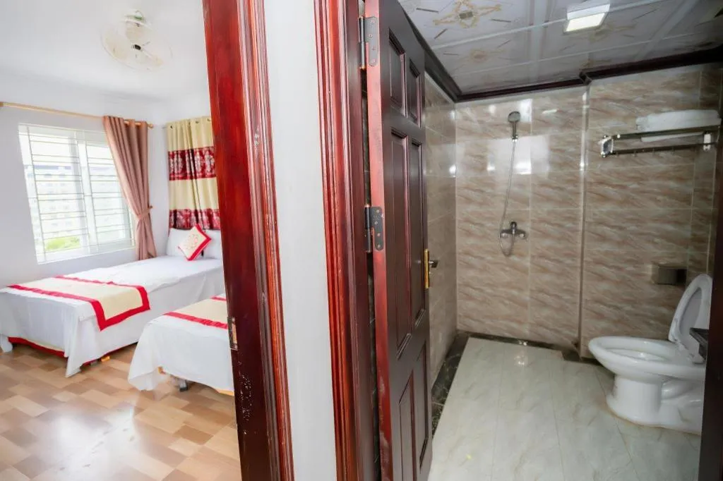 Bed in Khách sạn Moonlight Hotel - Mặt biển Hải Tiến