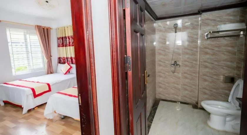 Bed in Khách sạn Moonlight Hotel - Mặt biển Hải Tiến