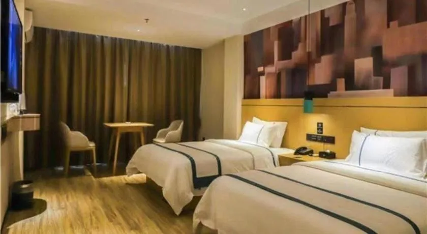 Bed in City Comfort Inn Luzhou Jiangyang District Wancheng International