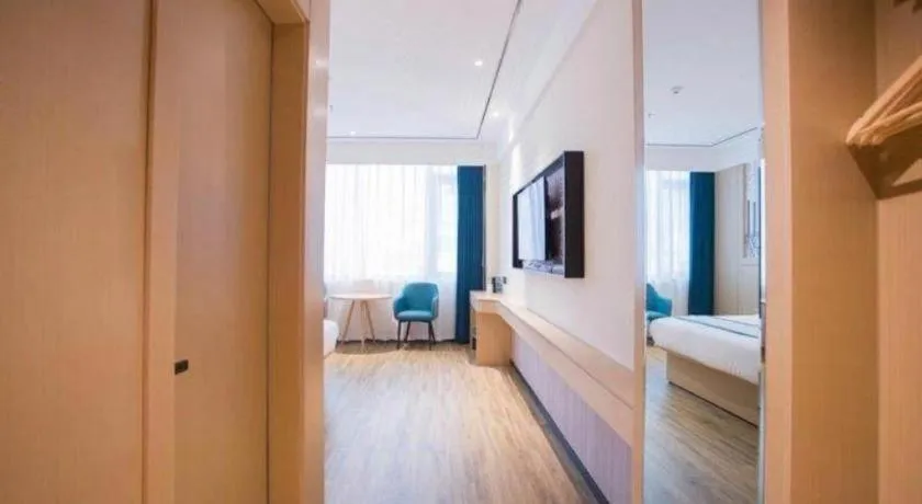 Bed in City Comfort Inn Luzhou Jiangyang District Wancheng International