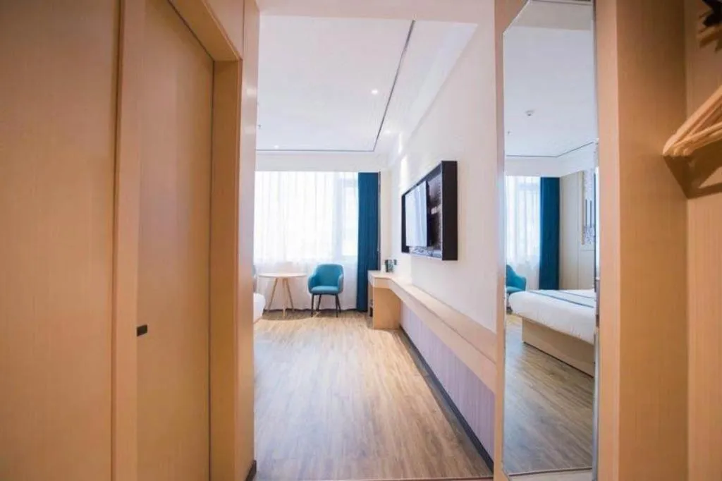 Bed in City Comfort Inn Luzhou Jiangyang District Wancheng International