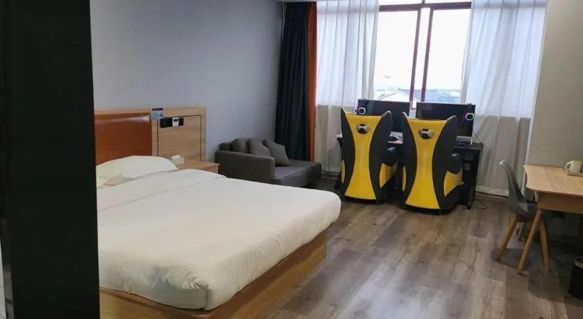 Bed in Borrman Hotel Jiangyin Zhouzhuang