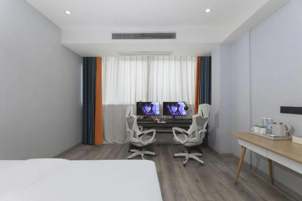 Bed in Borrman Hotel Jiangyin Zhouzhuang