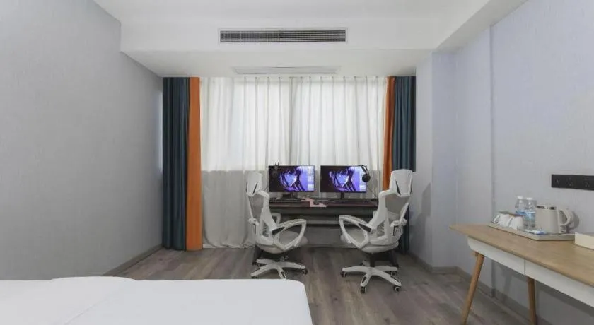 Bed in Borrman Hotel Jiangyin Zhouzhuang