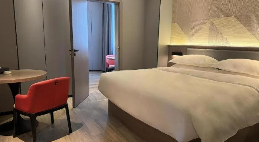 Bed in Borrman Hotel Lianjiang Avenue Xinyuan International Plaza