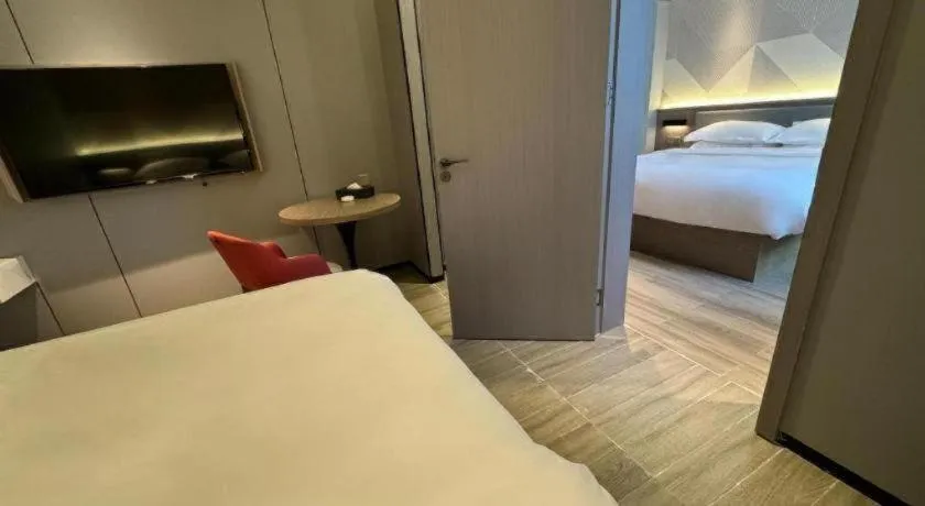 Bed in Borrman Hotel Lianjiang Avenue Xinyuan International Plaza