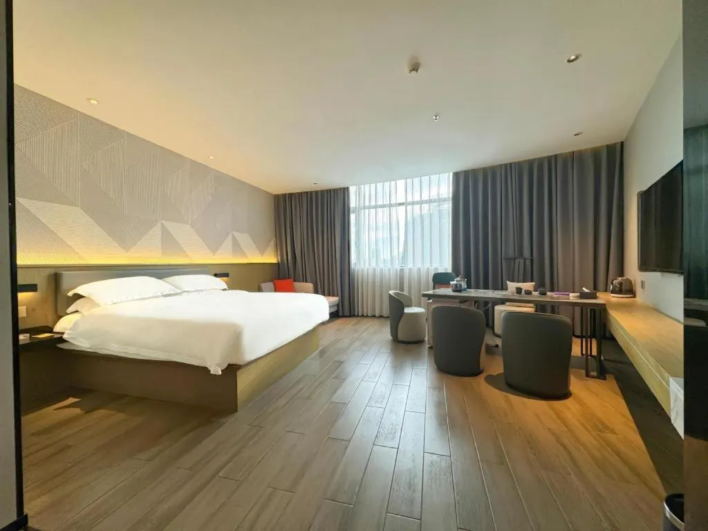 Bed in Borrman Hotel Lianjiang Avenue Xinyuan International Plaza