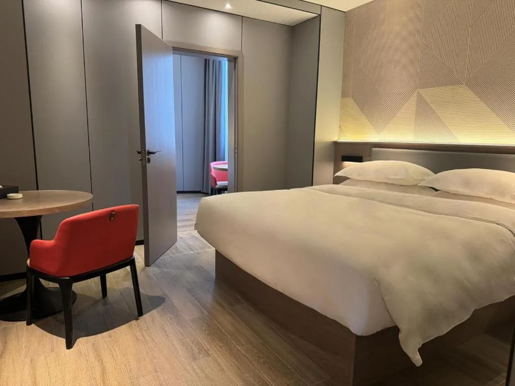 Bed in Borrman Hotel Lianjiang Avenue Xinyuan International Plaza