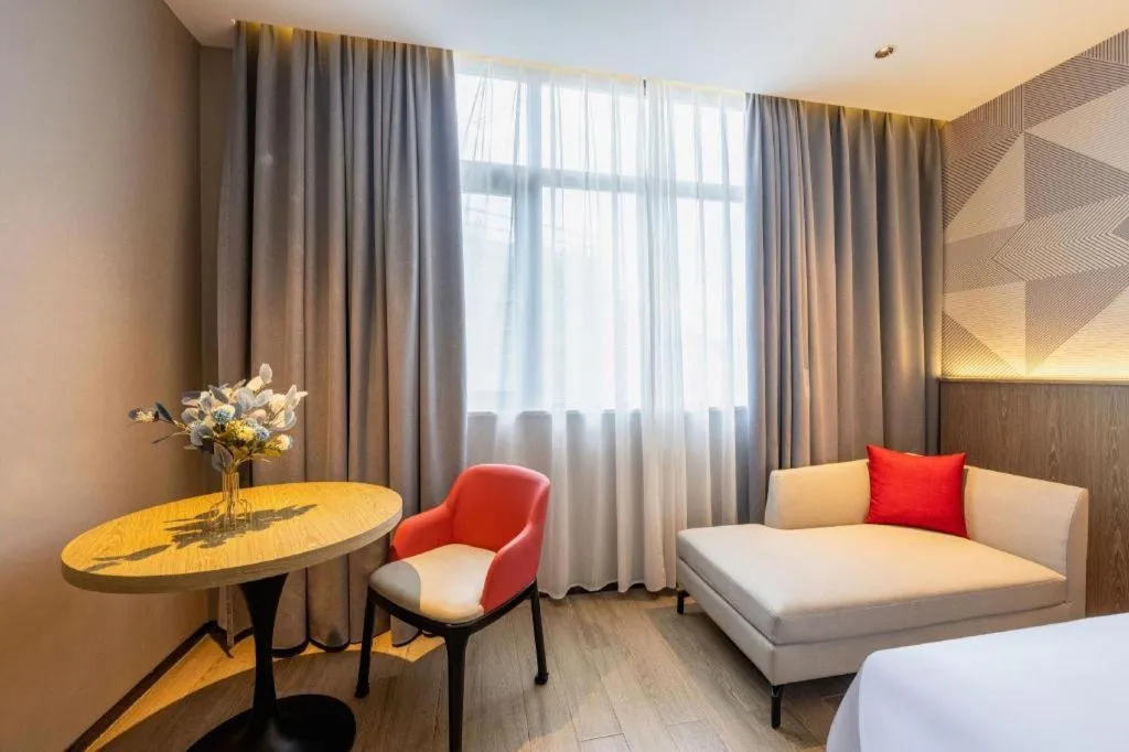 Bed in Borrman Hotel Lianjiang Avenue Xinyuan International Plaza