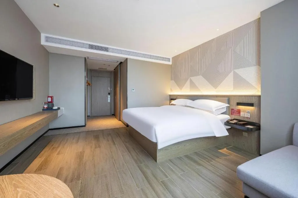 Bed in Borrman Hotel Lianjiang Avenue Xinyuan International Plaza