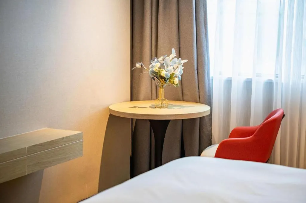 Bed in Borrman Hotel Lianjiang Avenue Xinyuan International Plaza