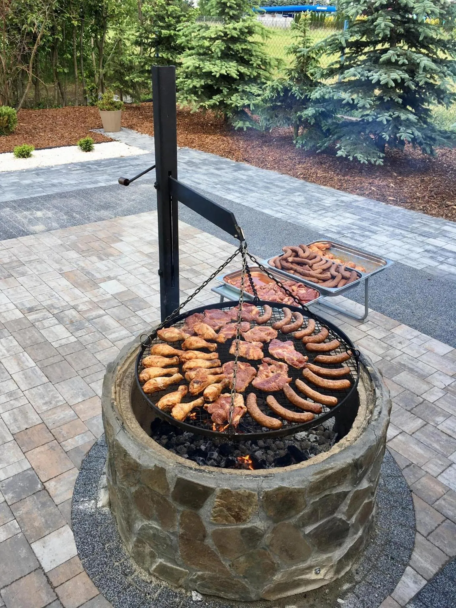 Patio in Hotel Kardamon