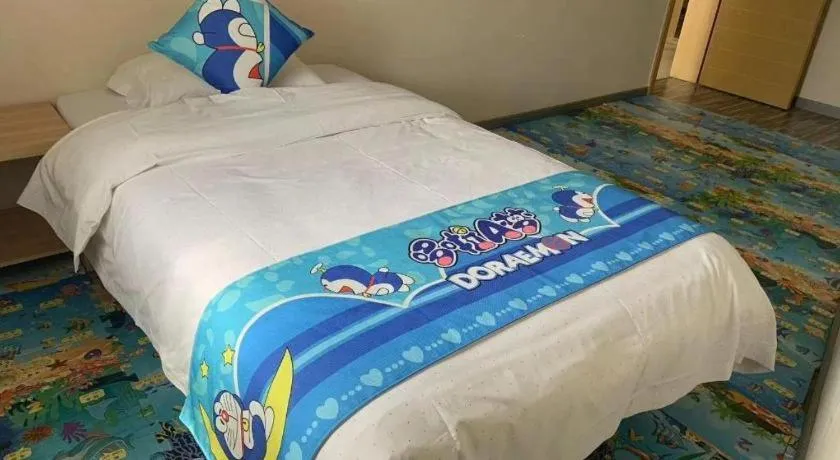 Bed in City Comfort Inn Yichang Wanda Plaza Yunhe Park