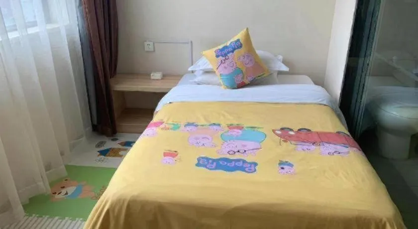 Bed in City Comfort Inn Yichang Wanda Plaza Yunhe Park