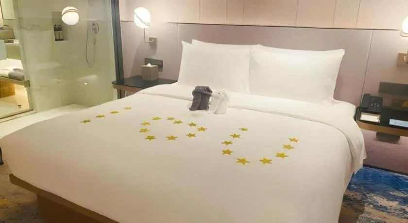 Bed in Onejee Hotel Shenzhen