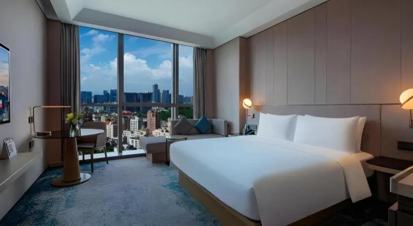 Bed in Onejee Hotel Shenzhen