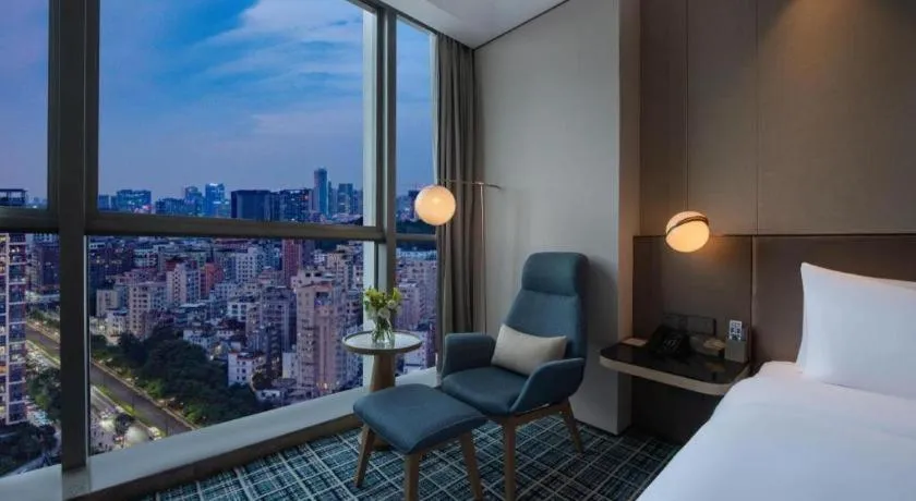 Bed in Onejee Hotel Shenzhen