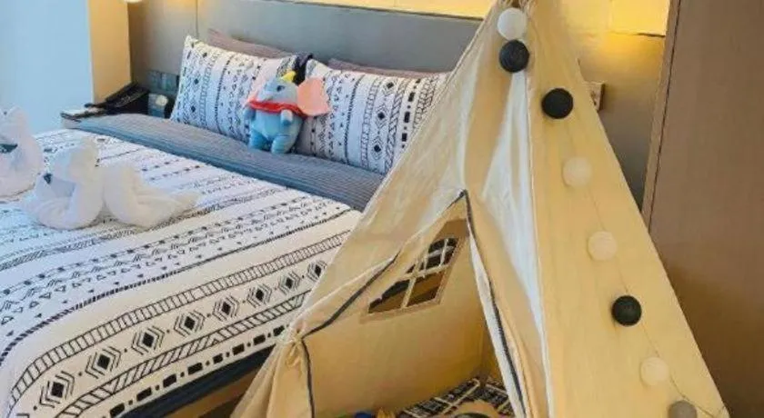 Bed in Onejee Hotel Shenzhen