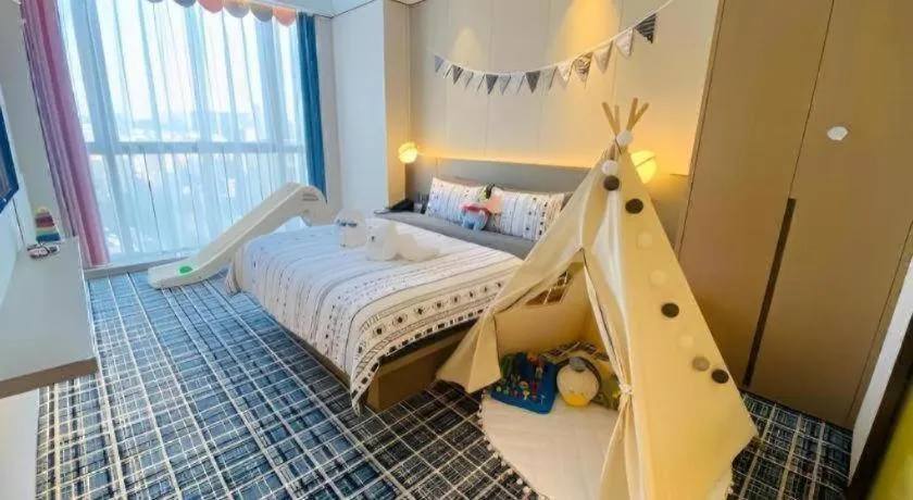 Bed in Onejee Hotel Shenzhen