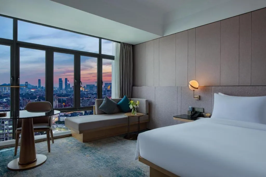 Bed in Onejee Hotel Shenzhen