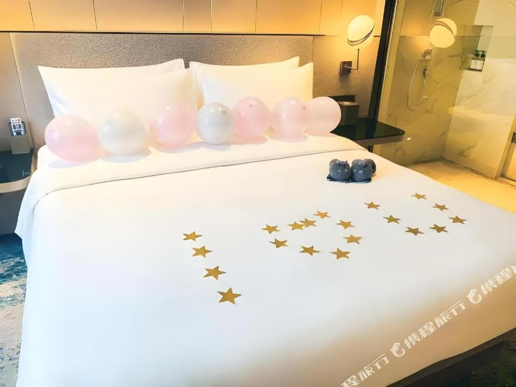 Bed in Onejee Hotel Shenzhen