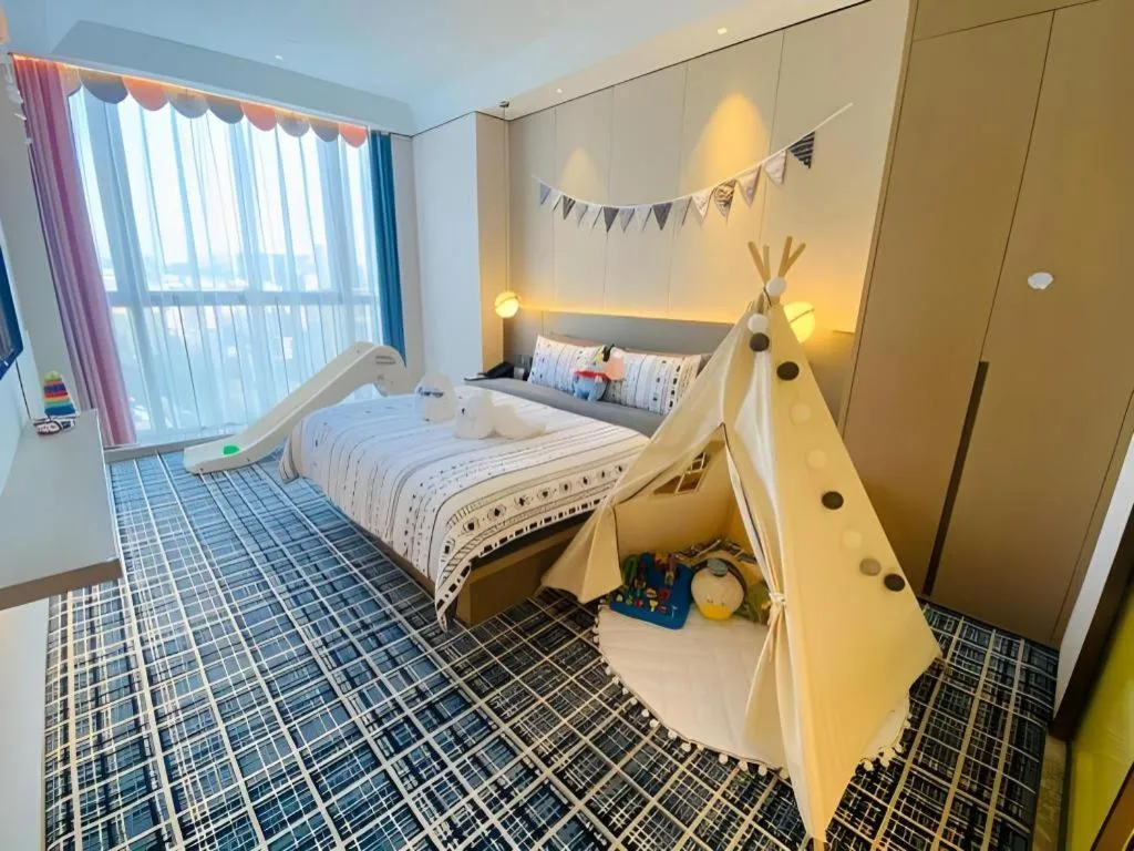 Bed in Onejee Hotel Shenzhen