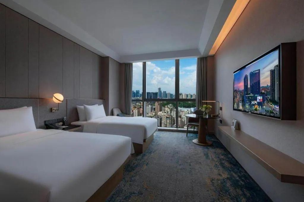 Bed in Onejee Hotel Shenzhen