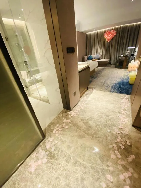 Bed in Onejee Hotel Shenzhen