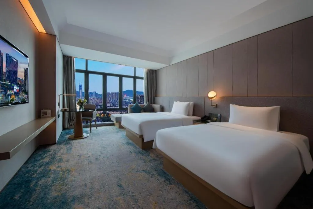 Bed in Onejee Hotel Shenzhen