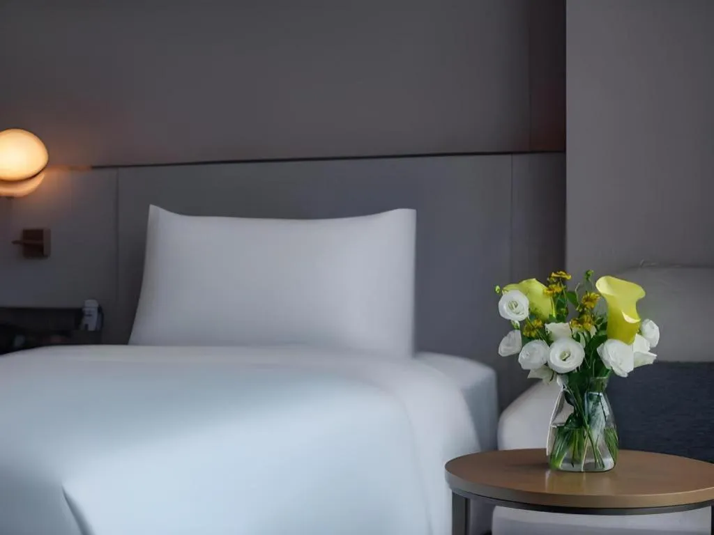 Bed in Onejee Hotel Shenzhen