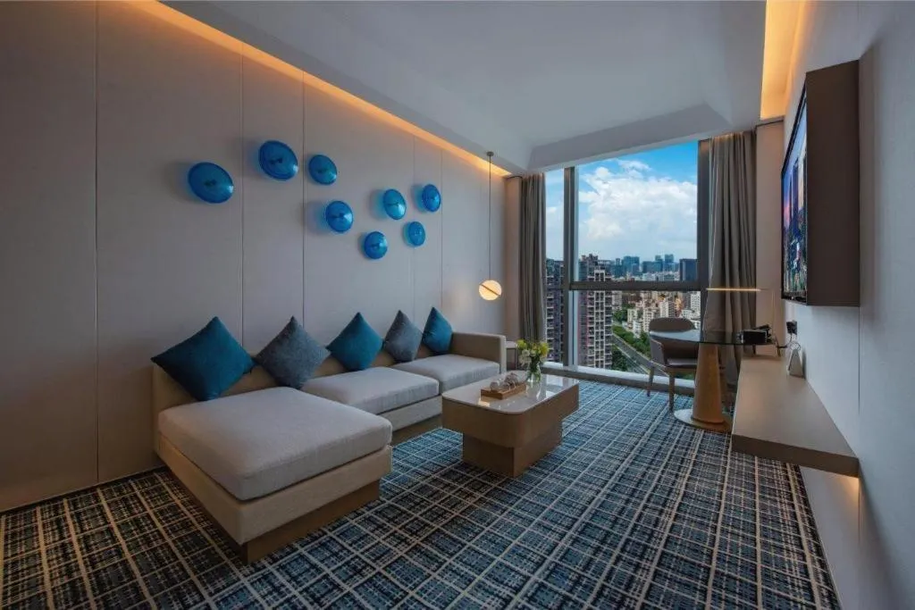 Bed in Onejee Hotel Shenzhen