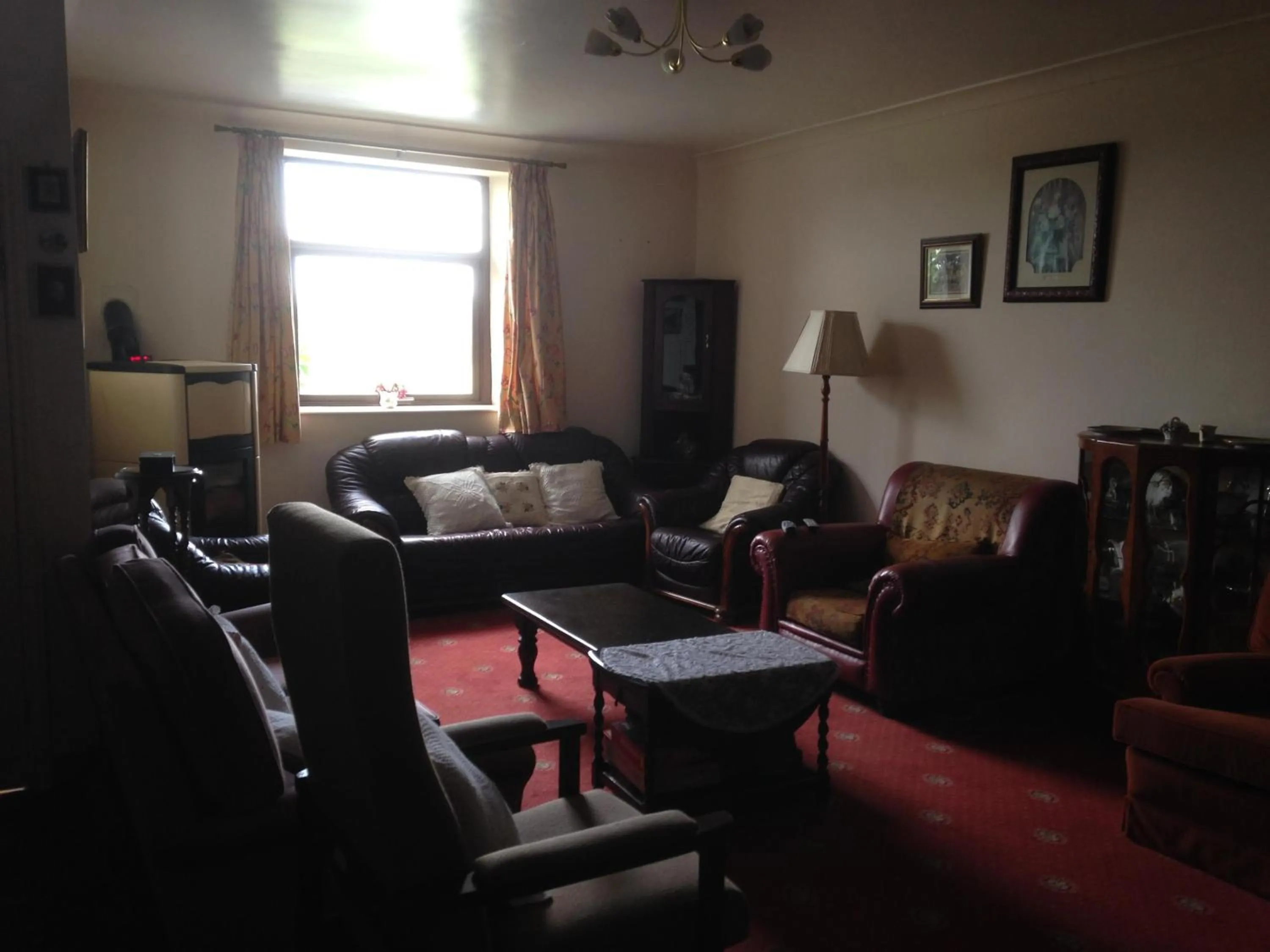 Seating area in The Old School B&B