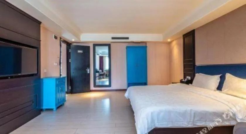 Bed in Super 8 Hotel Guiyang Qianling Park Ruijin North Road