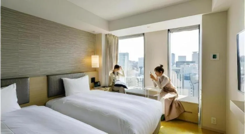 Bed in Montblanc Hotel Raffine Nagoyaekimae