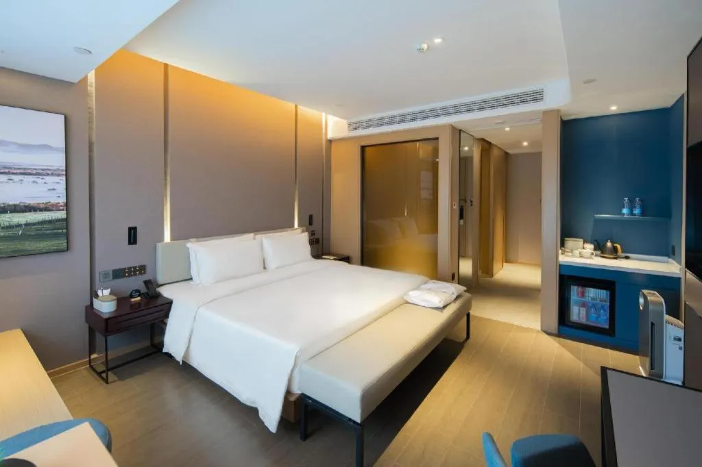 Bed in Atour Hotel Nanchang Longding Chadu East Jiefang Road